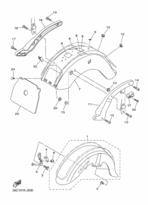 XVS400C ﾌｴﾝﾀﾞ