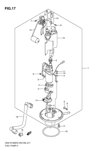 GSX-R1000 Топливный насос