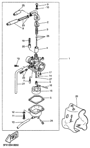 EW50 Карбюратор