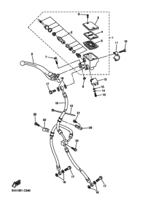 FZ6-S Передний тормозной цилиндр