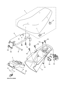 EB06 Сиденье и держатель