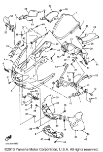 YZF600RJC Обтекатели