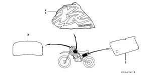 XR200R Label read the manual