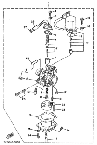 YE50 Карбюратор