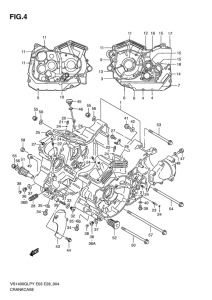VS1400 Картер двигателя