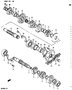 DR200 Трансмиссия