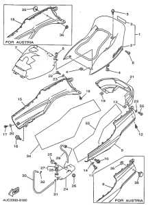 YP250 Боковые обтекатели