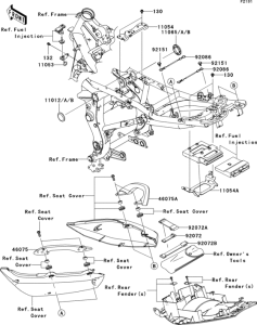 ER650 Frame fittings(-jkaer650aba035082)