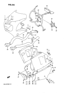 GSX-R750 Cowling fitting set