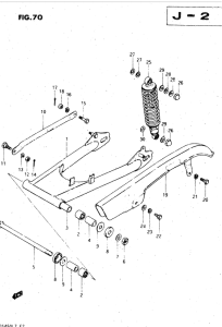GS450 Маятник задний