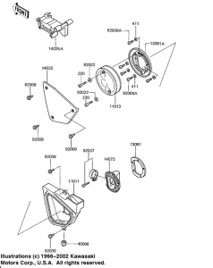KX125 Воздухоочиститель
