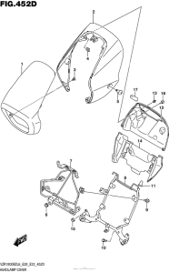 VZR1800B Headlamp Cover (For Pgz)  (Vzr1800Bzl6 E33)