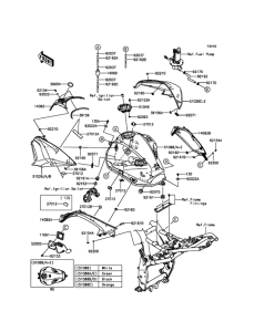 ZR800 Топливный бак
