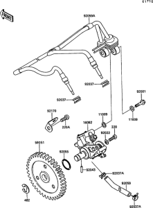 KR250 Масляный насос
