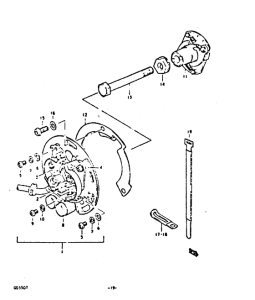 GS550 Contact breaker assy