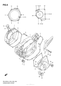 RM-Z450 Боковые крышки