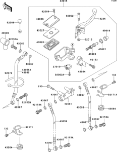 ZG1000 Главный тормозной цилиндр