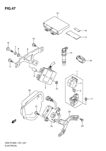 GSX-R1000 Equipo electrico