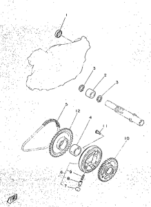 SR250 Муфта стартера