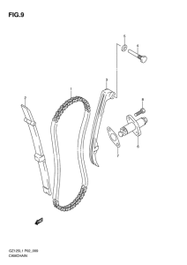 GZ125 Держатель направляющей