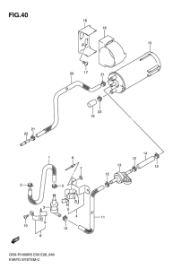 GSX-R1000 Evapo system