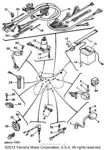 YSR50W Электрика