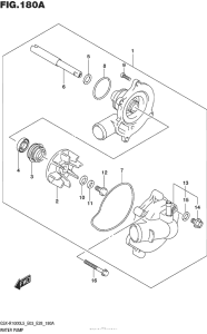GSX-R1000 Водяной насос