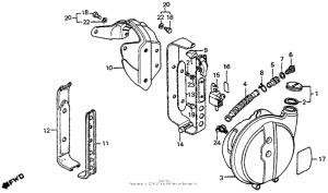 CT90 Sub fuel tank