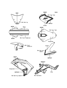EX400 デカール(グレーストーン)(FFFA)