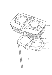 GSX400 Цилиндр