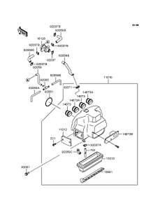 ZX900 Воздушный фильтр