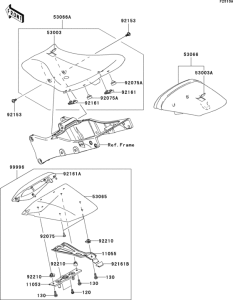 ZX1000 Seat(fafa)