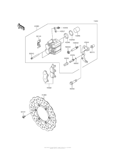  Передний тормоз