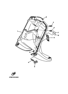 CY50 CY50N Щиток облицовочный
