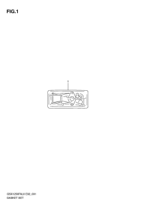 GSX1250 (ABS) Feed set fuel