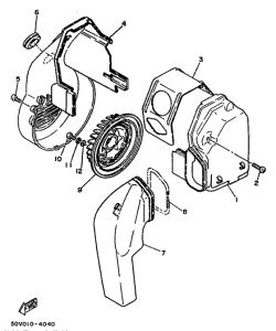 XC125 Verkleidung lufter