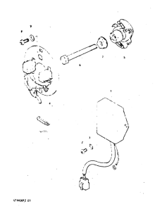 GSX400 Зажигание