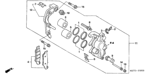  Передний суппорт