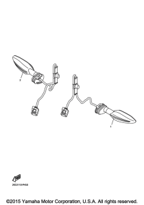 YZF-R1 Поворотники