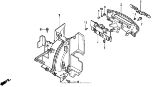 PC800 Задний бампер