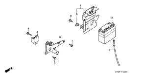 CRM50R Battery / regulator