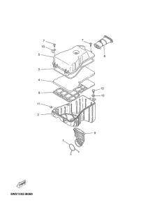 TZR50 Впускная система