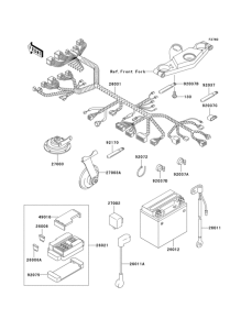 ZX600 Электрика