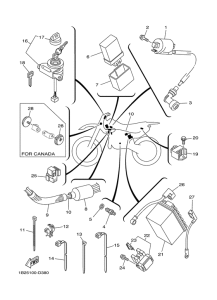 TTR125E Электрика 1