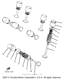 XJ1100 Клапана