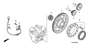 VT750C2 Муфта стартера