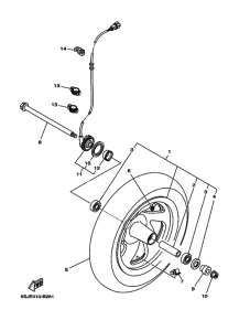 YP250C ﾌﾛﾝﾄﾎｲｰﾙ 2