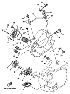TT250R Масляный насос