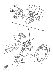  Задний суппорт