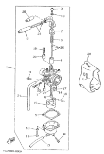 CW50RS Карбюратор